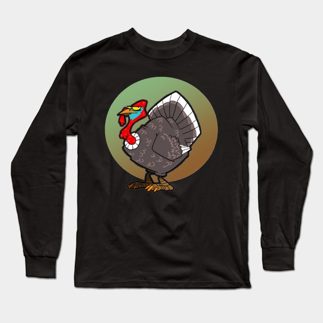 Turkey Long Sleeve T-Shirt by RichCameron